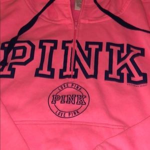 PINK pullover/zip hoodie
